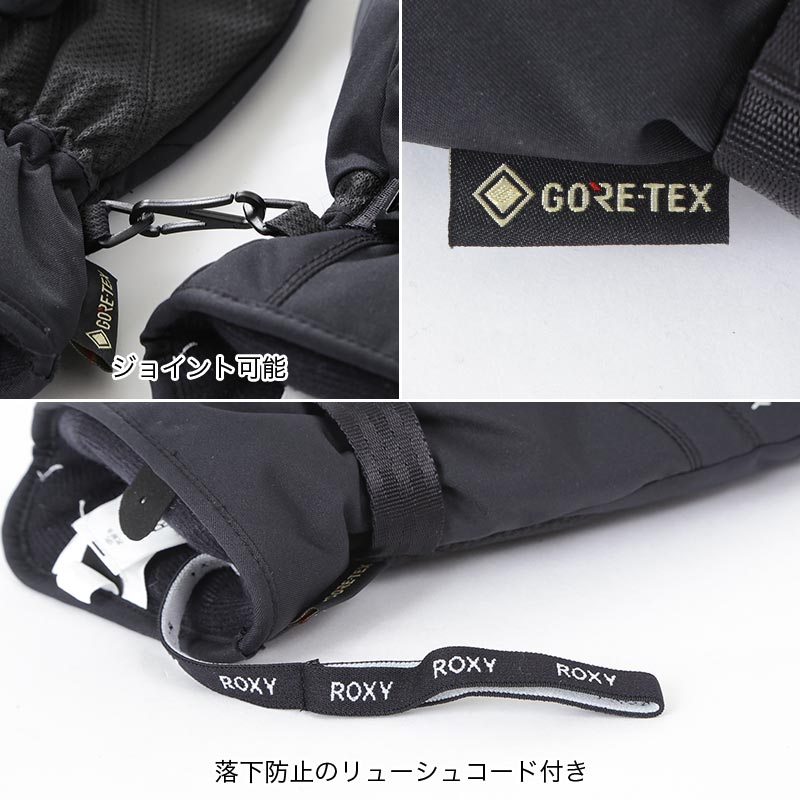 ROXY/ロキシー レディース GORE-TEX スノーボード グローブ ミトン