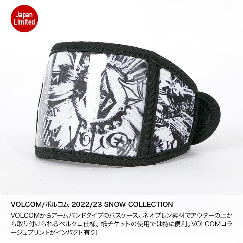 22-23 VOLCOM ボルコム JP WRAP PASSCASE パスケース チケットホルダー