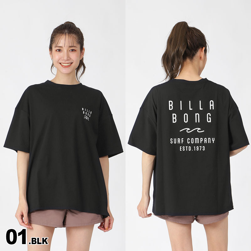 BILLABONG/ビラボン レディース 半袖 ラッシュガード Tシャツ BD013