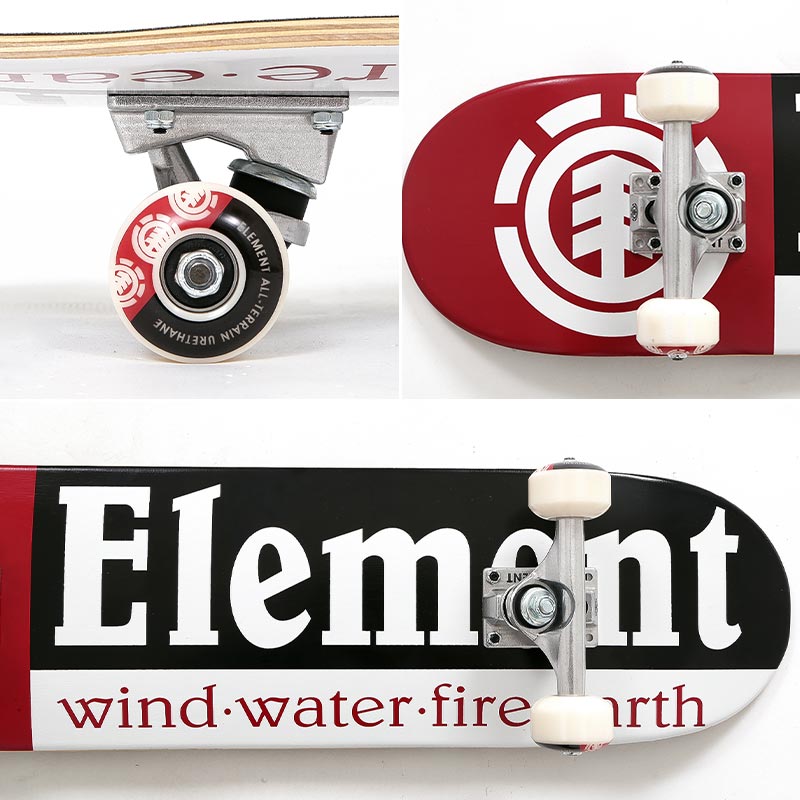 ELEMENT/エレメント キッズ スケートボード コンプリートデッキ 7.375 