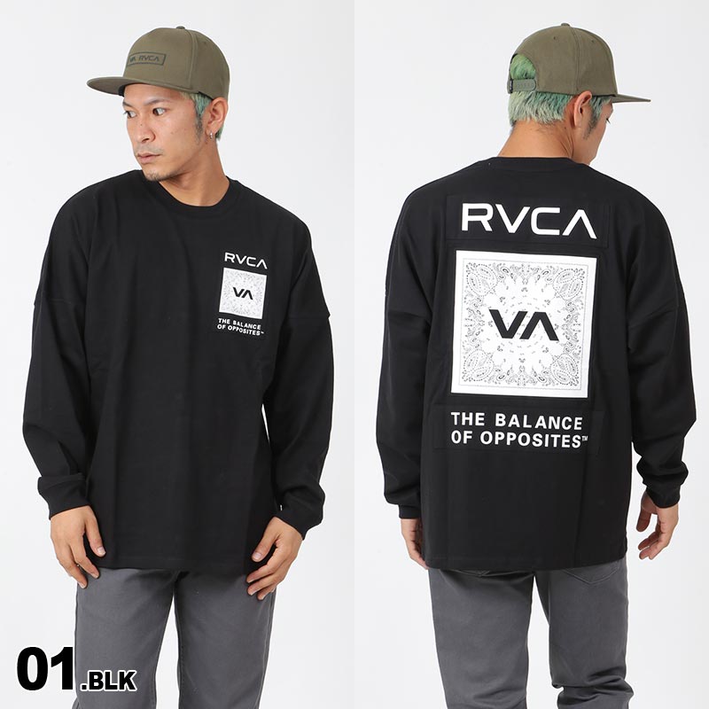 RVCA/ルーカ メンズ ロングTシャツ BC042-065 長袖 ティーシャツ ロンT