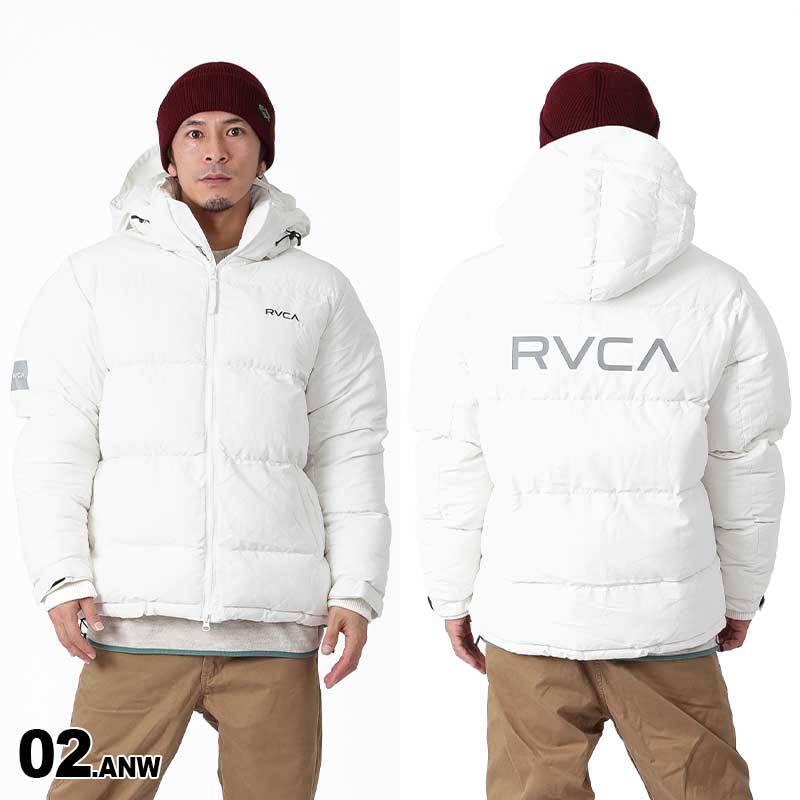 RVCA/ルーカ メンズ 中綿ジャケット BD042-782防寒軽量カジュアル