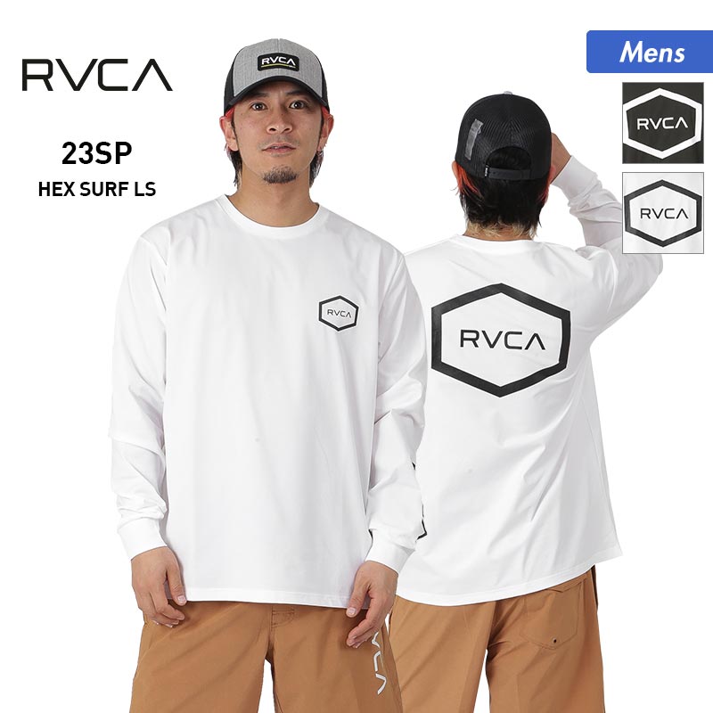 RVCA/ルーカ メンズ 長袖 ラッシュガード BD041-851 Tシャツ