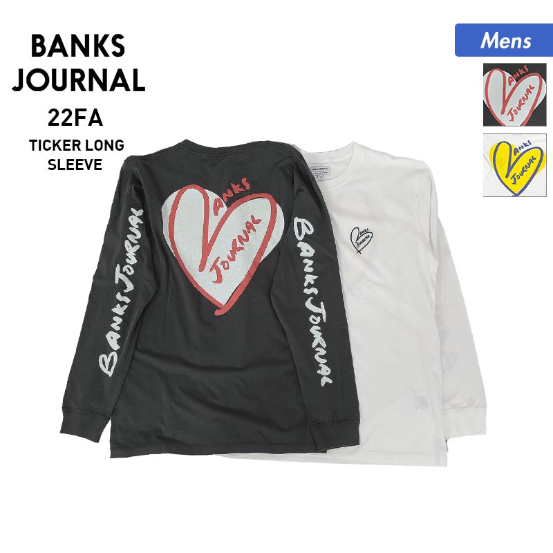 BANKS JOURNAL/バンクスジャーナル メンズ ロングTシャツ ALTS0078